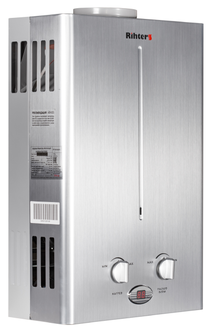 Водонагреватель газовый Rihters 22-11 Steel