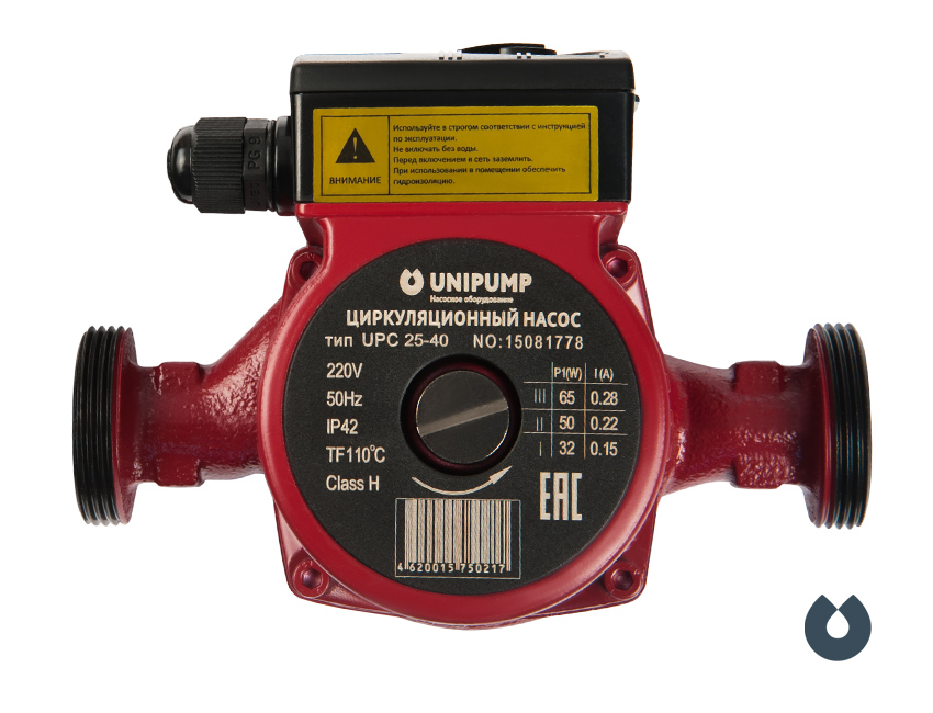 Насос циркуляционный Unipump UPC 25-40 180
